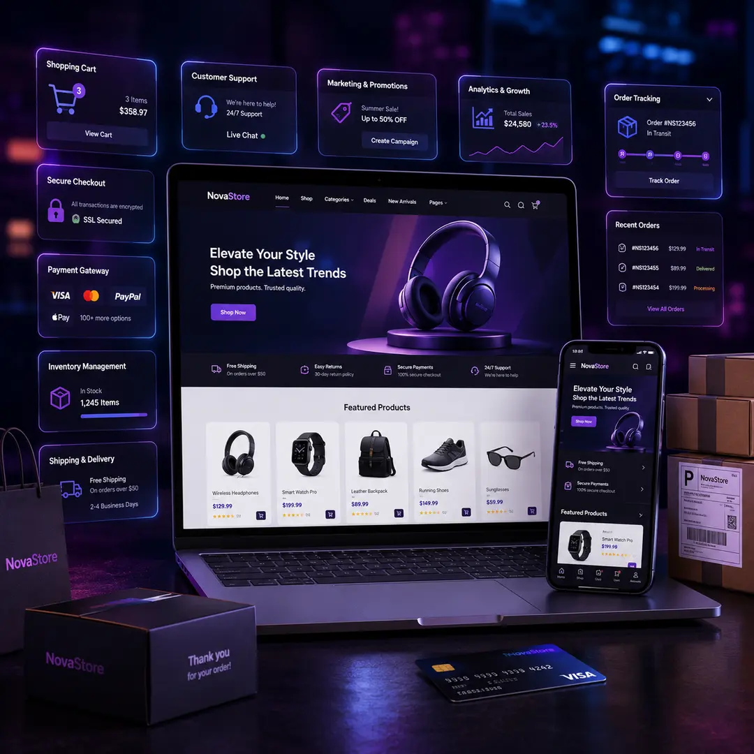One Stop Solution For E-Commerce